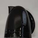 OVENTE Electric Kettle, 1.7L Fast Boiling Water Heater for Coffee or Tea, BPA Free with Water Level Gauge, Auto Shut-Off, Boil-Dry Protection, Indicator Light and Removable Filter, Black KP72B