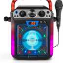 Singing Machine Karaoke System-Portable, Black (SML712BK)
