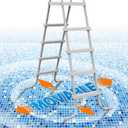 52" Above Ground Pool Ladder with Platform, Ladder for Above Ground Pool
