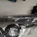 Tension Shower Curtain Rod, No Drill, Adjustable 45-98 In, Black