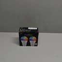 ILC LED Color Changing Light Bulb, 120 Colors, 5700K Daylight White, 70 Watt Equivalent with Remote Control RGBW RGB Daylight and White  Timing Function - A19 E26 Edison Screw (2 Pack)