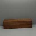 Wall Floating Shelves, Rustic Wood Wall Shelf Handmade (Light Walnut, 24 Inch - 2 Pack)