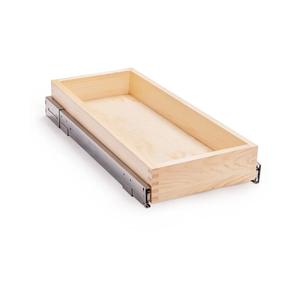 11”W x 21”D x 3”H Soft Close Slide Out Wood Drawer Organizer for Kitchen, (Cabinet Opening>11.5 inches for Bottom Assembly, Opening= 11 inches for Side Assembly)