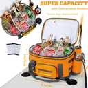 MORXPLOR Waterproof Shell 24 cans Paddle Board Cooler Bag, Sup Deck,Kayak Cooler Bag Accessories