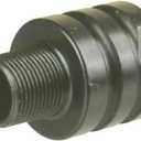 5/8X24 Inside Thread Converte To 1/2-28 Outside Thread TPI Protector Convertor, 5/8 Female To 1/2 Male dapter, With a Free 1/2" Crush Washer, Steel Black