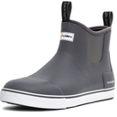 Furuian Men's Deck Boots Fishing Boots Waterproof Rain Boots Ankle Shoes Slip On Neoprene Rubber Footwear Chelsea Shoes Men Botas Para Hombre for Gardening Fishing Boating Camping Sailing 11.5