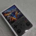 R36 PROMAX Retro Handheld Game Console,4.0 Inch Full-Lamination IPS Screen Retro Gaming Console,Linux System,Built-in 64GB Memory Retro Game Console,Portable Arcade Video Gaming Console (Black)