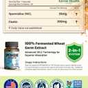 Spermidine & Fisetin Supplement - 20mg of 99% Spermidine Per Serving, 3HCL & 300mg Fisetin for Women Men Cell Renewal, Aging Defense & Longevity, Gluten Free, Non-GMO, Made in USA | 30 Veggie Caps (30 Count (Pack of 1))