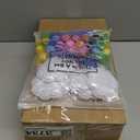 Aliceset 16 Pcs Mini Color Your Own Bag Canvas Tote Bag for Painting 7.9'' x 8.6'' Doodle DIY Craft Gift Reusable Cotton Bulk