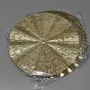 sanipoe 3 Pcs 10 Inch Gold Wall Decor Living Room Wall Art, Modern Wall Art for Home Decor, Maximalist Decor, Sunburst Hanging Metal Decorations for Bedroom or Office (10''  10'')