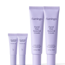 Flamingo Women's Facial Hair Removal Cream with Calming Serum  (2 Pack) 1.35 fl oz  Removes Hair from Chin, Upper Lip, and Sideburns