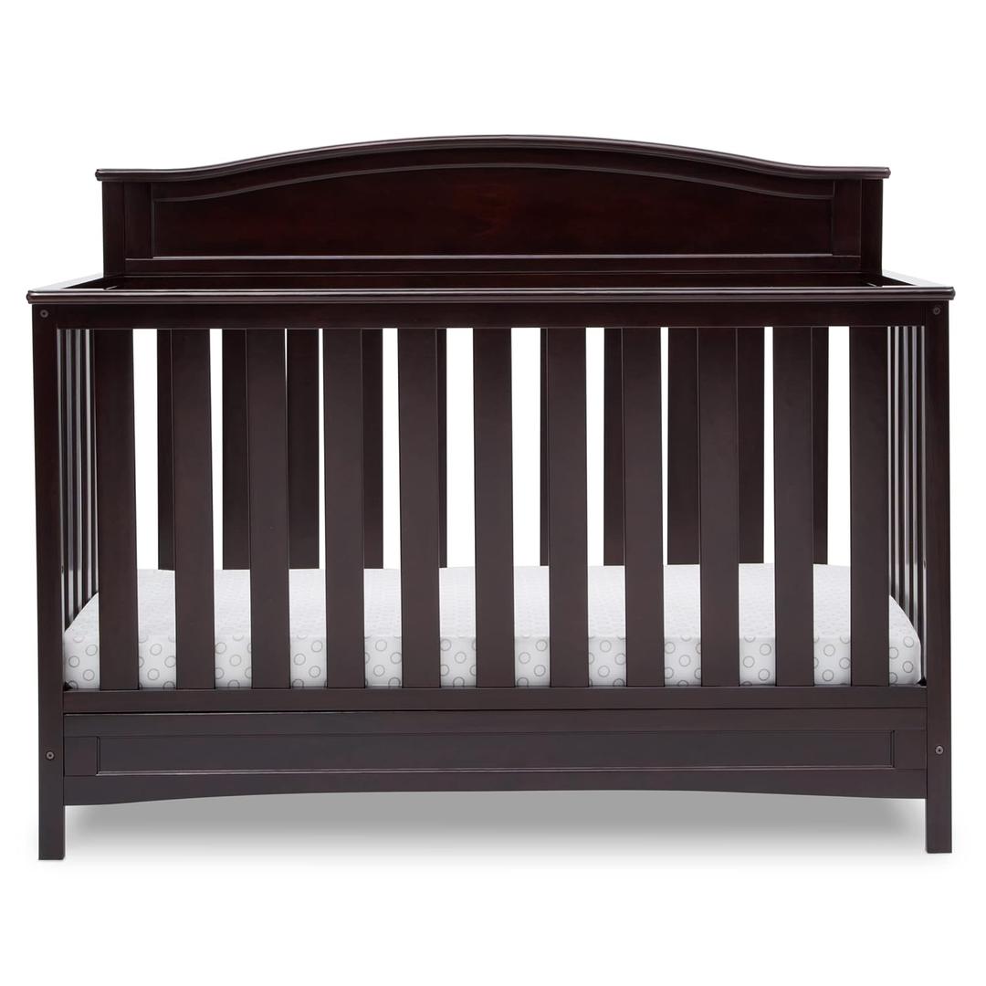 Delta Children Emery 4-in-1 Convertible Baby Crib - Greenguard Gold Certified, Dark Chocolate Delta Children Emery 4-in-1 Convertible Baby Crib - Greenguard Gold Certified, Dark Chocolate