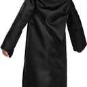 Disguise Harry Potter Hufflepuff Robe, Official Wizarding World Costume Robes, Classic Kids Size Dress Up Accessory, Child Size (7-8) (Black, M)