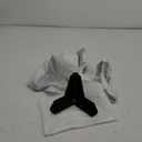 NEWBYTEK 4 Inch Metal Furniture Legs - Set of 4 Heavy Duty Metal Sofa/Cabinet Feet (0.4in Height Adjustable, Black) Adjustable Replacement Legs for Modular Storage & Table Bed Dresser DIY