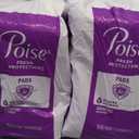 Poise Incontinence & Postpartum Pads for Bladder Leaks, 6 Drop Ultimate Absorbency, Regular Length, 112 Count