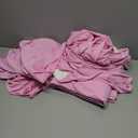 BRILLMAX 4 Pack Black Spandex Table Covers for 6 Ft Rectangle Tables - 180 GSM Thick Stretch Tablecloth Fitted, Reinforced Foot Pockets, Wrinkle Free Cloth for Wedding Banquet Party Trade Show