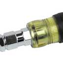 Klein Tools 32809MAG 9-in-1 Multi-Nut Driver Tool, Magnetic SAE Pass Through Driver with Hex Nut Sizes 3/16 to 3/4-Inch