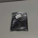 Encasa XO Throw Pillow Covers 12x12 in Set of 2 Jet Black | No Inserts | Cotton Pillow Covers for Living Room, Bed, Sofa, Couch | Decorative Cushion Covers with Improved Zipper