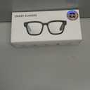 AI Smart Glasses with Camera, 8MP HD Bluetooth Camera Glasses, 1080P Video Recording Sunglasses, Real Time Translation, Voice Assistant, Open-Ear Audio for Travel, Meetings & Vlogging