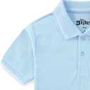 Disney Lilo & Stitch Boys Short Sleeve Polo Shirt for Big Kids (Blue)size 7