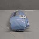 DWCN Blackout Curtains Room Darkening Thermal Insulated Bedroom Curtains Window Treatments, 42 x 45 inches Long, Set of 2 Light Blue Rod Pocket Drapes