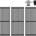 Grill Grates Replacement for Charbroil Tru Infrared Grill Parts 463242516 463242515, 463367016, 466242515, 466242615, 463243016, 463367516, 466242516, 466242616, 463346017, G466-0025-W1A, G472-0028-W1