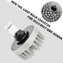 19433735 Brake and Tail Light Bulb Compatible with GMC Acadia 2017 2016 2015 2014 2013 Stop and Taillamp Bulb Replace# 13582912
