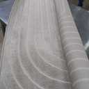 JONATHAN Y Odense High-Low Angle Beige/Cream 5x8 Indoor/Outdoor Area Rug for Patio, Backyard, Living Room, Bedroom, Office, Hose-Washable (SCN101E-5) (5'3" x 7'7" (Rectangular))