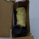 GRILLART Grill Brush for Outdoor Grill Bristle Free - Reinforced Grill Cleaner Scraper BBQ Brush - Replaceable Head Barbecue Grill Cleaning Brush - Safe BBQ Accessories Grill Tools - Gifts for Men/Dad (Black)