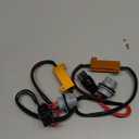 2Pcs LED Turn Lights Resistor Wiring Harness for 7440 T20 50W8RJ Hyper Flash Fix Error Free
