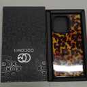 Cocomii Rectangle Case for iPhone 16 Pro, Compatible with MagSafe, Amber Tortoiseshell