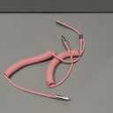 iPhone Charger Cable for Car 3FT, 2Pack Coiled Coiled Lightning Cable [Apple MFi Certified] iPhone Cable Compatible with iPhone14/13/12/11 Pro Max/XS MAX/XR/XS/X/8/7/Plus-Pink