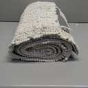 Arotive Luxury Bathroom Rugs 59x35, Extra Soft Thick Absorbent Shaggy Chenille Bath Rugs, Non-Slip Machine Wash Dry, Bath Mats for Bathroom Floor, Tub and Shower, Home Decor Accessories, Ivory