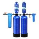 Aquasana Whole House Max Flow Water Filter | 1,000,000 Gallons | Salt-Free Softener Alternative | Carbon & KDF | Long-Lasting Pre-Filter | Reduce 97% Chlorine, Sediment & Scale | Rhino WH-1010-CT-LM