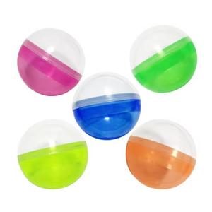 Full Colored Capsule Ball Plastic Empty Round Capsule Toys for Vending Machine