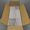 WIFTREY 12x9x4 Inches Shipping Boxes White Set of 25, 12 x 9 x 4 Corrugated Cardboard Box for Packaging Small Business, Moving, Literature Mailer