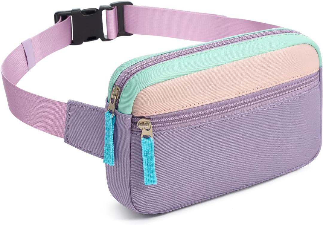 Fanny Pack Birthday Graduation Gifts for 7 8 9 10 11 12 13 Year Old Teen Girls Her Kids, Mothers Day Gifts for Daughter, Preppy Cute Trendy Stuff Adjustable Crossbody Belt Bag for Travel Essentials