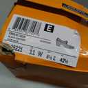 Clarks Women's Emslie Lulin Pump (11 Wide, Black Leather)