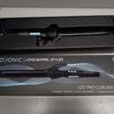 Bio Ionic Long Barrel Curling Iron with Moisture Heat Technology & NanoIonic MX Versatile Curling Wand - 1.25 Inch (Loose Curls), Black