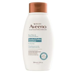 Aveeno Scalp Soothing Rose Water Chamomile Blend Shampoo, Fresh, 12 Fl Oz Aveeno Scalp Soothing Rose Water Chamomile Blend Shampoo, Fresh, 12 Fl Oz