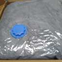 HDMLDP Bean Bag Chair for Adults Kids Without Filling Comfy Fluffy Giant Round Beanbag Lazy Sofa Cover for Reading Chair Floor Chair, 6FT, Grey