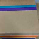 YesBes 64 Pack Composition Notebooks Bulk, A5 Kraft Cover Lined Journaling Notebooks, 8.3x 5.5 Travel Notebook for School Office Students Artists, 8 Colors 60 Pages