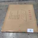 Tempered Glass Chair Mat 48"x36"  Ultra-Clear Office Chair Mat for Hardwood Floors & Low-Pile Carpets  Heavy-Duty 0.2" Scratch-Resistant Surface with Non-Slip Pads  Supports 1,000 lbs