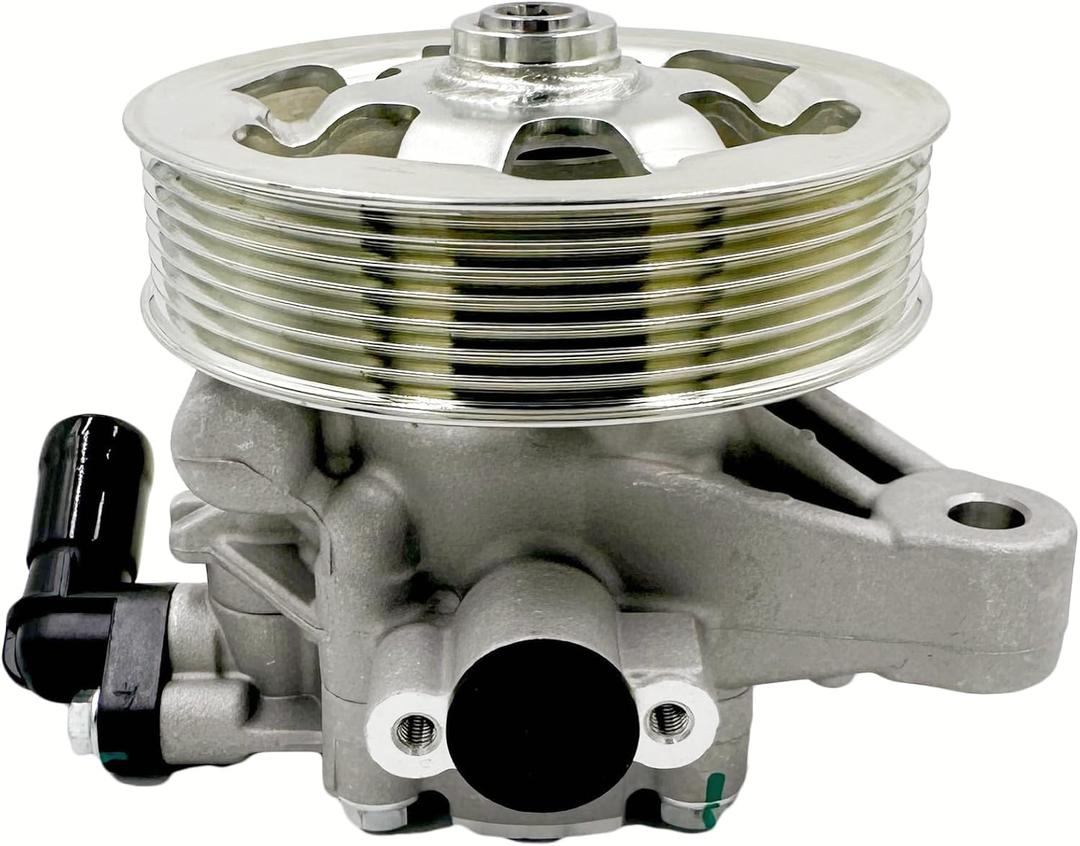 Power Steering Pump 21-5495 with Pulley Compatible With 2008 2009 2010 2011 2012 for Honda Accord 2.4L