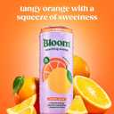 Bloom Nutrition Zero Sugar Energy Drink, Orange, 12oz 12pk (EXP 10/01/27)