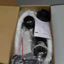 Fuel Transfer Pump with Auto Stop Sensor Overfill Protection, 3.2 GPM Portable Automatic Fuel Transfer Pump Kit with 3 Tank Adapter & 51'' Extra Long Hose