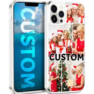 Personalized Multiple Pictures/Photos Customized Gift Custom Phone Case for iPhone 17 16 15 14 13 Pro Max Mini 12 11 Galaxy S25 S24 S23 S22 S21 S20 FE Ultra Plus A16 A15 A14 A54 Moto Pixel White
