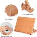 Falling in Art 5-Position Wood Drafting Table Easel Drawing and Sketching Board, 16 1/2 Inches by 12 1/8 Inches