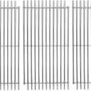 3-Pack 8MM Solid Stainless Steel Cooking Grates Replacement Parts for DCS Gas Grill Model 24 36 48 Series, 36DBQAR, 36EBQAR, 36DBQ, 48DBQAR, 48DBQR, 48DBQ, BGB48-BQRN and MoreNon-Stick
