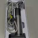 Hair Dryer, 160000 RPM High-Speed Ionic Blow Dryer Portable Professional Lightweight Hair Dryers with 200 Million Negative Ions, Fast-Drying, Quiet Hair Dryer with Nozzle for Travel, Home, SalonHF03 (Gunmetal Color)